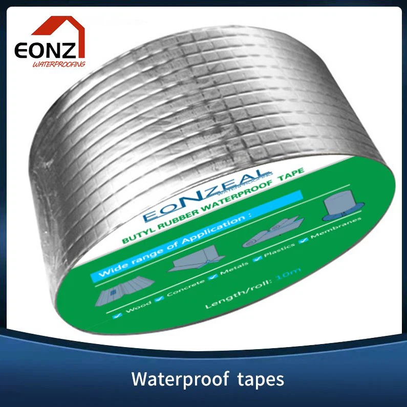Waterproof Butyl Rubber Aluminium Tape