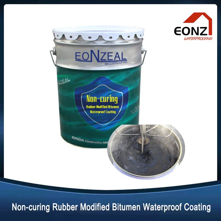 Non-curing Rubber Modified Bitumen Waterproof Coating
